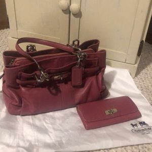 Mauve Coach Purse